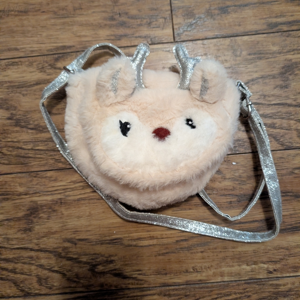 💥3/$24‎ Gymboree Soft Reindeer Crossbody Purse